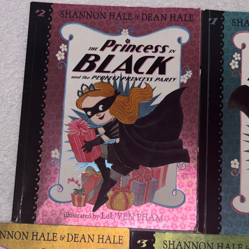 Princess in Black Book Set - 1-4 and 9 chapter books - Picture 2 of 10